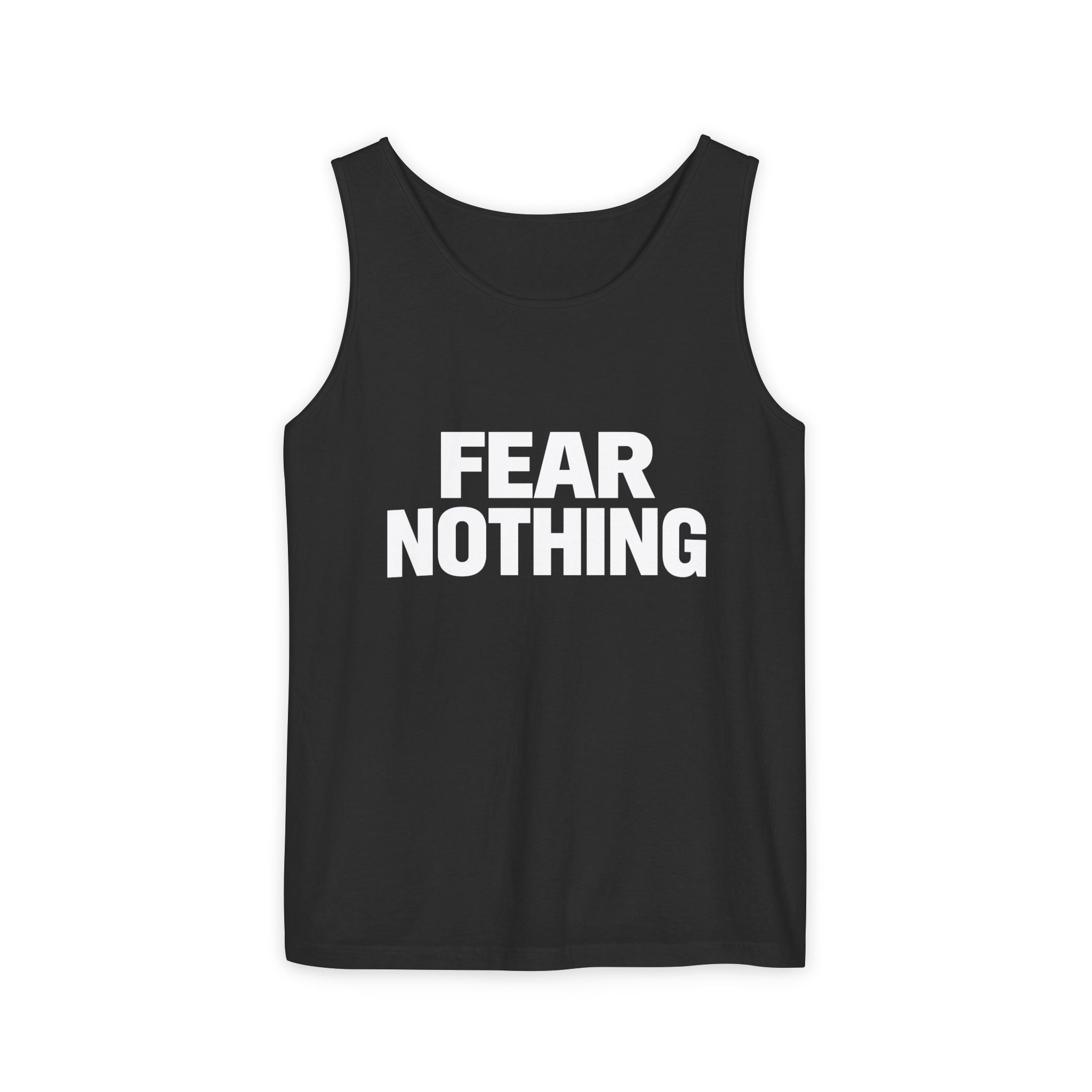 Fear Nothing Tank Top — Bold Motivational Graphic Tank