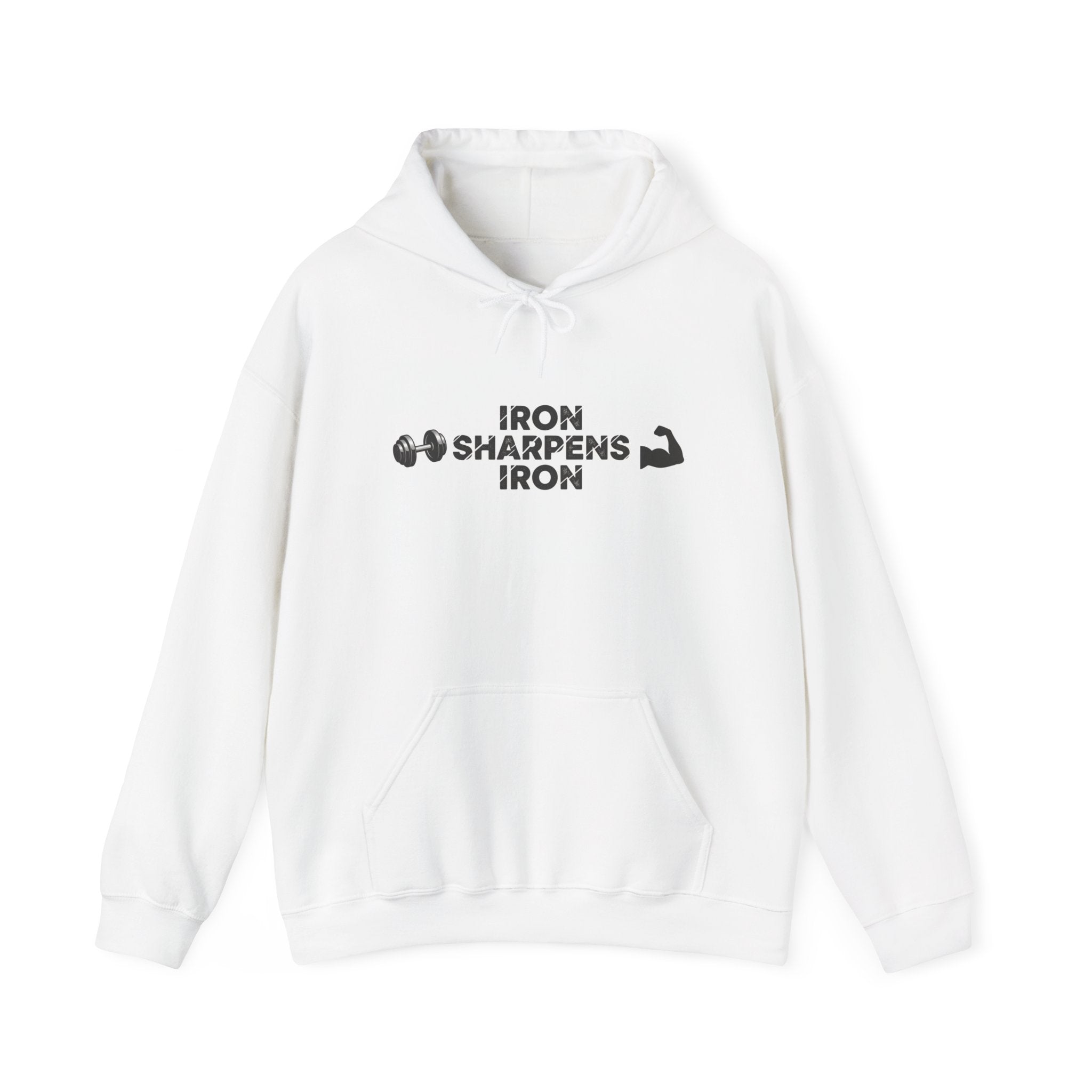 Iron Sharpens Iron Hoodie — Fitness Motivation Pullover