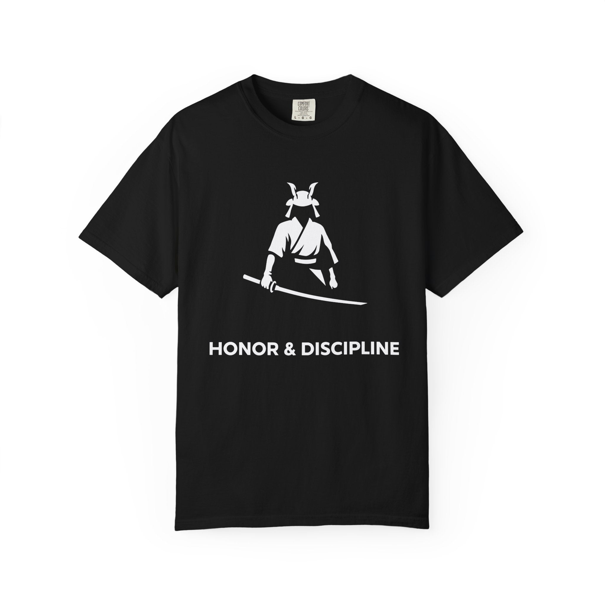 Samurai T-Shirt — "Honor & Discipline" Graphic Tee