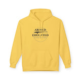 Armed & Educated Hoodie — Pro-Gun Second Amendment Graphic Hoodie