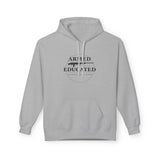 Armed & Educated Hoodie — Pro-Gun Second Amendment Graphic Hoodie