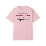 Homeland Security Rifle Graphic T-Shirt — Patriotic Defender Tee