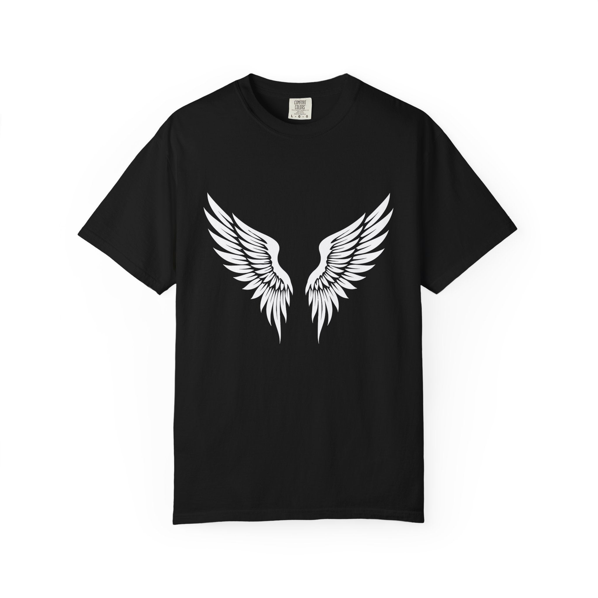 Angel Wings T-Shirt — White Wing Graphic Tee