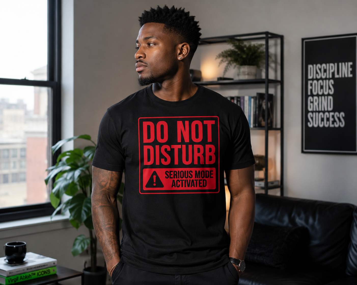 Do Not Disturb T-Shirt — “Serious Mode Activated” Graphic Tee
