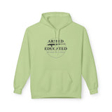 Armed & Educated Hoodie — Pro-Gun Second Amendment Graphic Hoodie
