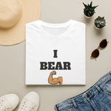 Bear Arms T-Shirt — "I Bear Arms" Funny Patriotic Rifle Tee