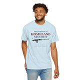 Homeland Security Rifle Graphic T-Shirt — Patriotic Defender Tee