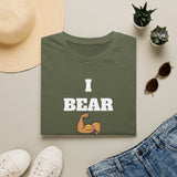 Bear Arms T-Shirt — "I Bear Arms" Funny Patriotic Rifle Tee
