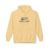 Armed & Educated Hoodie — Pro-Gun Second Amendment Graphic Hoodie