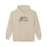 Armed & Educated Hoodie — Pro-Gun Second Amendment Graphic Hoodie