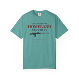 Homeland Security Rifle Graphic T-Shirt — Patriotic Defender Tee